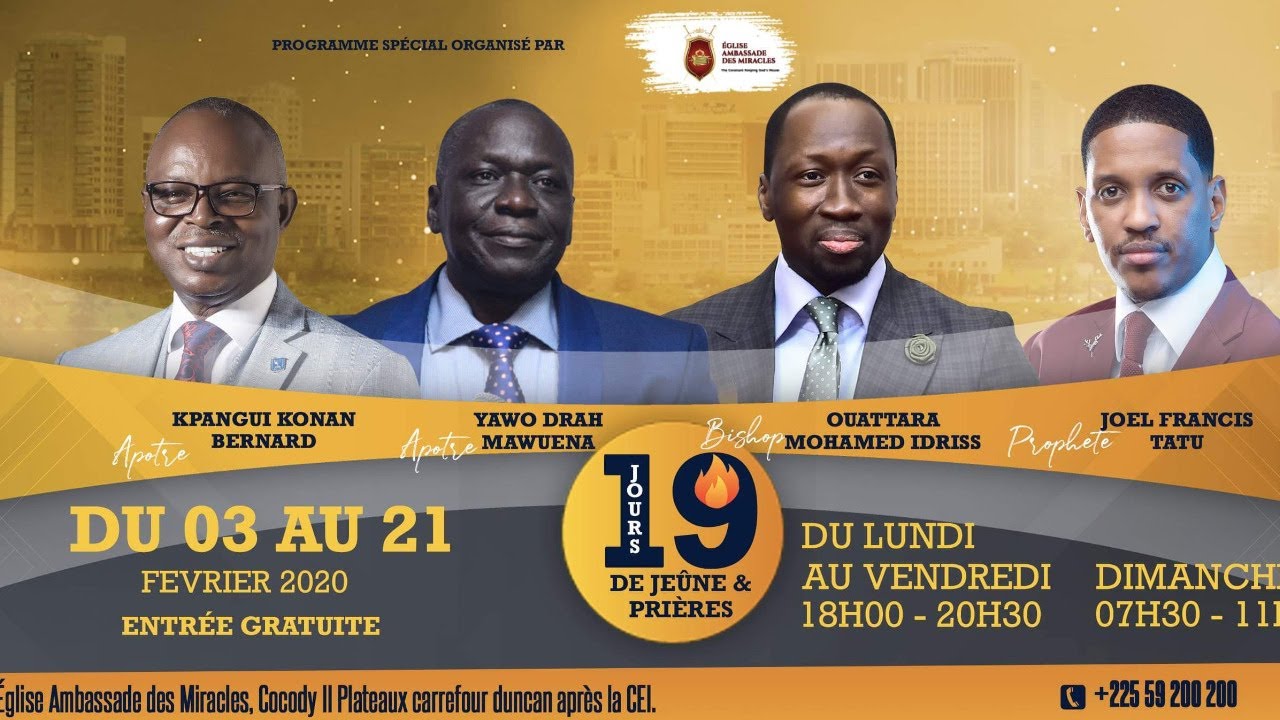 40 jours De Jeûne et Prières, Jour 30 - Prophète Joël Francis Tatu