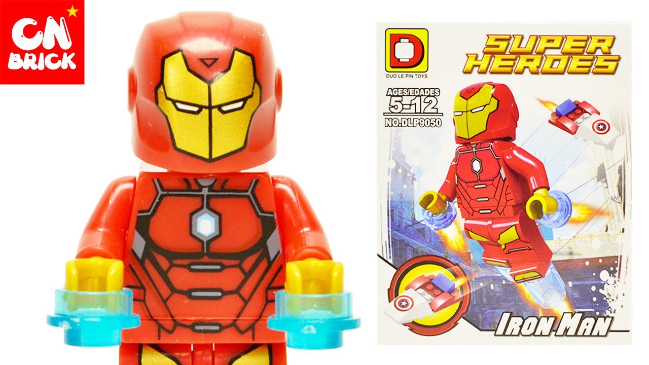 Unoffical INVICIBLE IRON MAN DLP9050 lego videos