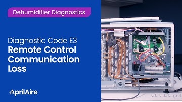 Diagnostic Code E3 – Remote Control Communication Loss