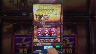$30 Rhino Rumble 2 Handpay #slot #casino #jackpot