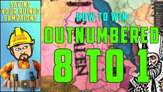 [EU4] How to Win Outnumbered 8 to 1 (not as Prussia) - Saving Your Ruined Campaigns