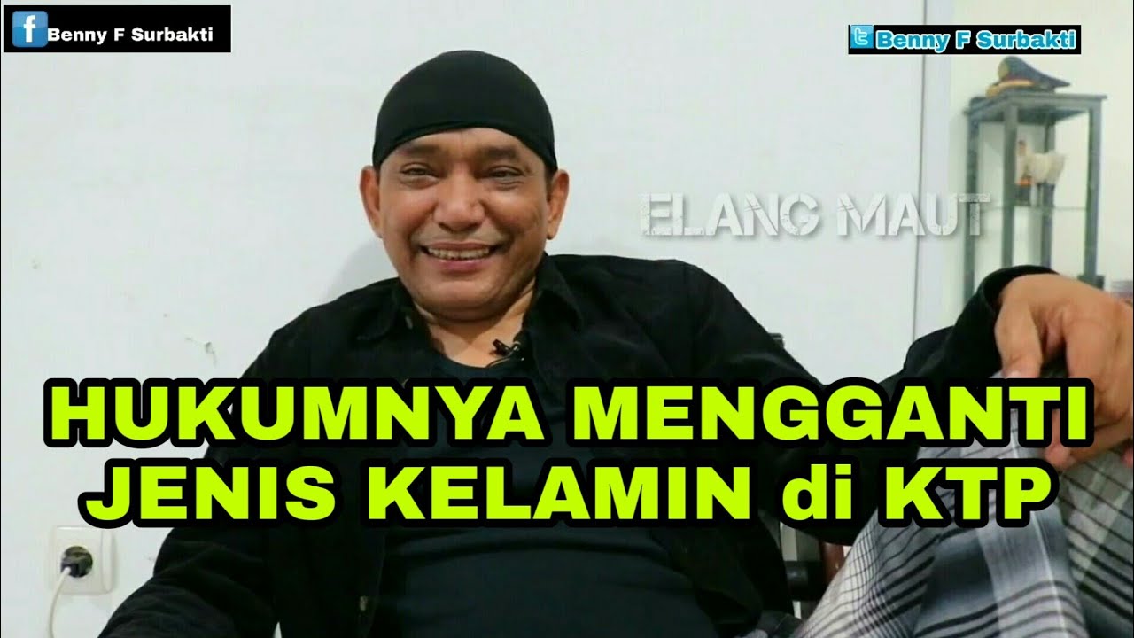 Hukumnya mengganti jenis kelamin di KTP 