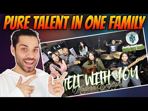 Melt With You by Modern English | Missioned Souls | family band studio cover // Reaction 