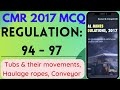 Regulation 94 - 97 MCQ || CMR 2017 MCQ||| MOST IMP. REGULATION