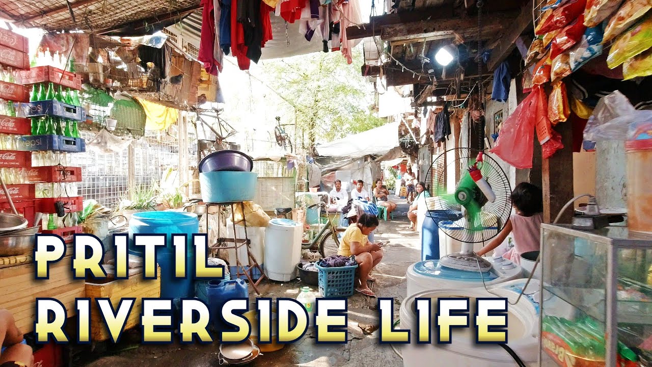 PRITIL Morning Life by the Riverside | Early Rhythm of Tondo Unfolds | [4K] 🇵🇭