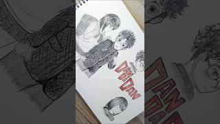 Download Lagu Drawing momo chan and and okarun #momochan #okarun #anime #dandadan #colourpencil #shorts MP3