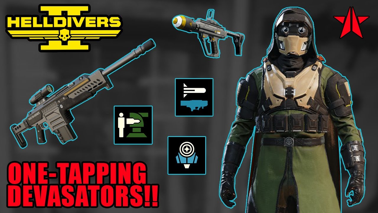 Helldivers 2 - AUTOMATONS HATE MY *ONE-TAPS*!! (Solo Max Difficulty)