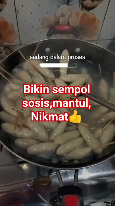Make sausage Sempol, bouncy, delicious👍,🤤#shortsviral #videoshort #fypシ゚viral #videoviral