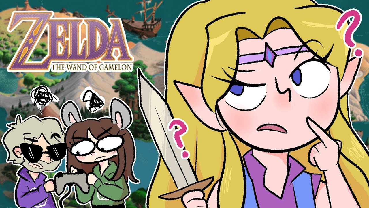⚔️ Este juego de ZELDA es tan gracioso que NO debió existir: Wand Of Gamelon ⚔️ | 2Cere-bros