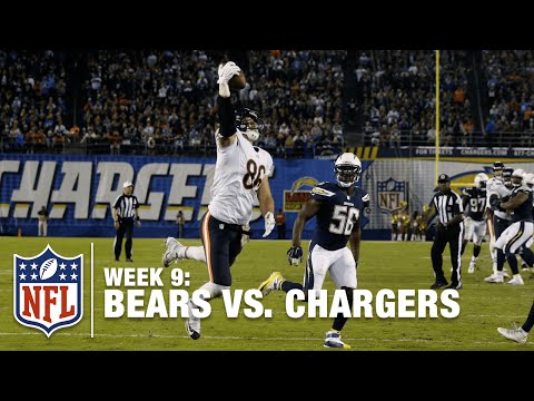 Zach Miller's Ridiculous One-Handed TD Catch! | Bears vs. Chargers | NFL