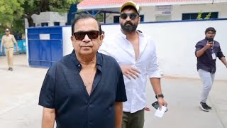 Actor Brahmanandam Cast His Vote With His Son | #apelections2024 | MS Talkies