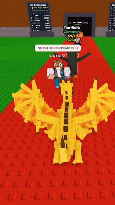 El Dragon Cannelloni no funcionaba… @bububearroblox