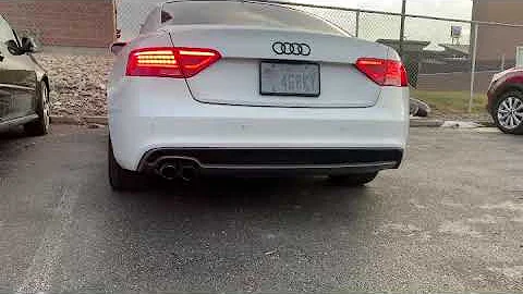 2016 Audi A5 resonator delete!