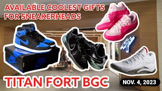 Titan Fort BGC | Available Coolest Gifts for Sneakerheads | Virtual Window Shopping November 4, 2023