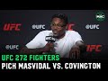 UFC 272 Fighters pick Colby Covington vs. Jorge Masvidal