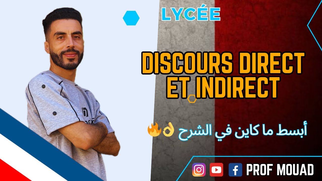 Discours direct et indirect | Exercices d’application 🔥 أصعب الجمل 👌