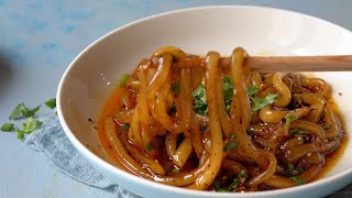 Handmade potato noodles