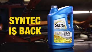 Syntec Full Synthetic Motor Oil Exclusively at O'Reilly Auto Parts