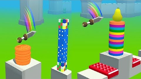 Almost cut! so satisfying and relaxing ASMR slicing game @relaxinggaming1