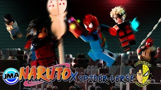 WHAT IF: LEGO Naruto X Spider-Verse feat. @ARKEYELCHANNEL - Stop Motion / Brickfilm / JM Animation