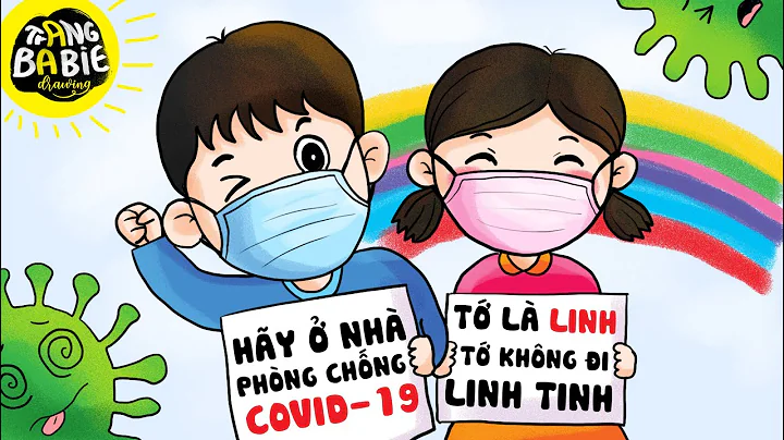 How to draw Coronavirus | COVID-19 safety awareness poster | Stay Home! Stay Safe! | Easy drawing #3