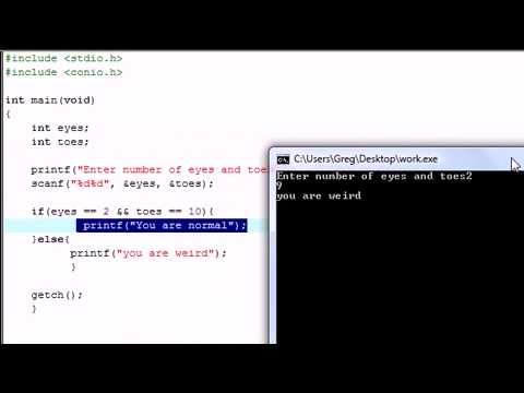 C Programming Tutorial   10   Logical Operators www learnerstv com
