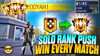 Br Rank Season 37 | Free Fire Solo Rank Push Tips And Tricks | How To Push Rank In Free Fire