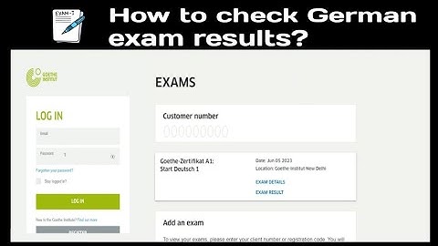 How to check A1 to c2 German exam results⁉️🇩🇪