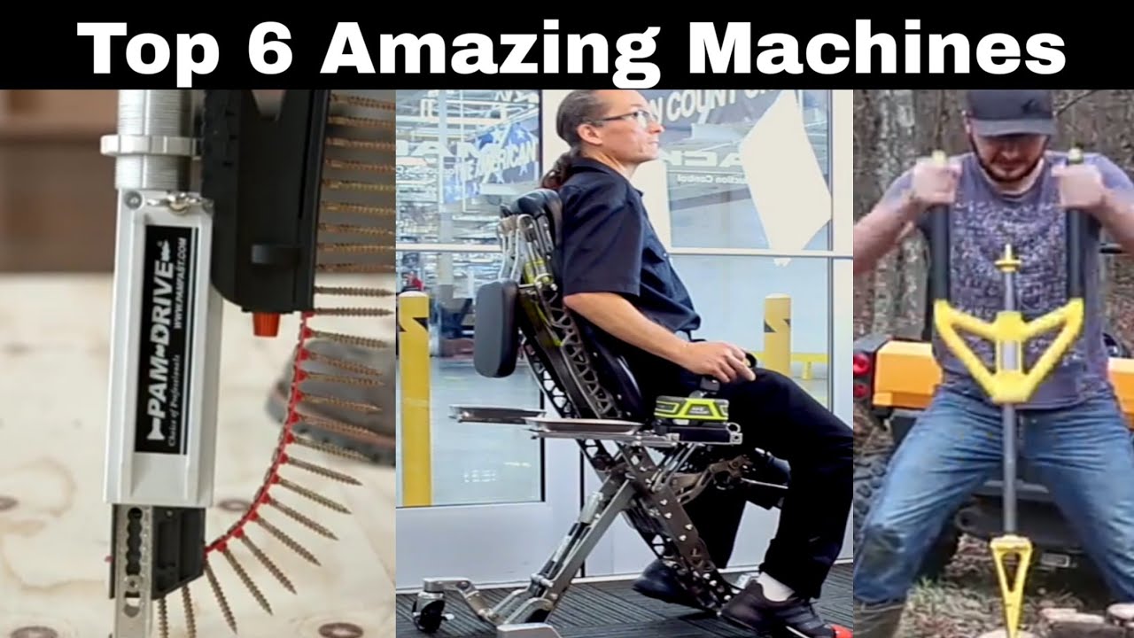 Top 6 Amazing Machines| All Videos Founder