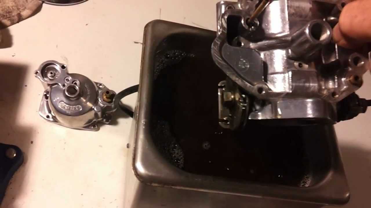 HARLEY S & S CARB CLEANING YouTube