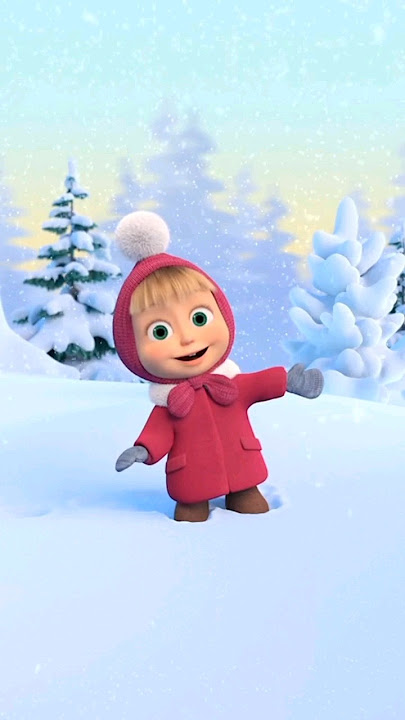 Masha and the bear #winter ❄️ #nanananana