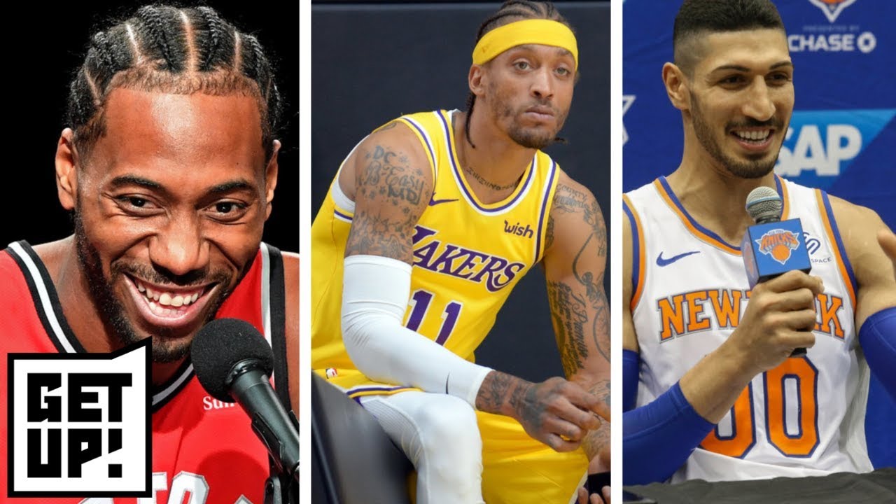 Enes Kanter, Kawhi Leonard, Michael Beasley made NBA media day hilarious | Get Up! | ESPN