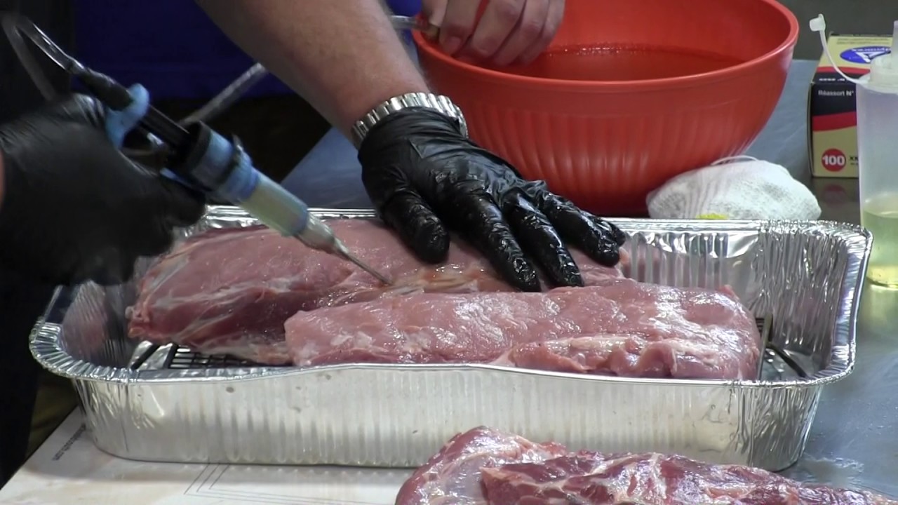Myron Mixon Smokers Pork Loin - YouTube