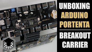 Unboxing the Arduino PRO Portenta Breakout Carrier