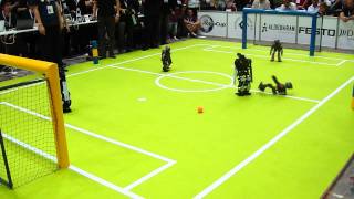 Robocup 2011 Final (Kid Size): Team DARwIn - CIT Brains (2 of 2)