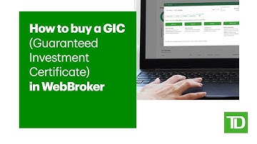 How to buy GICs in WebBroker