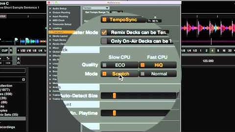 How to set up Traktor Kontrol S4 for scratching