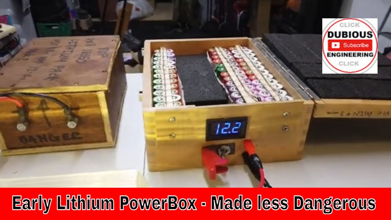 DuB-EnG: DIY - Most Dangerous Lithium Energy Cell with Missile Switch - BMS & USBC Power Delivery