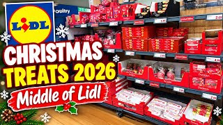 🎄 LIDL CHRISTMAS TREATS 2026! | NEW Middle of Lidl Finds