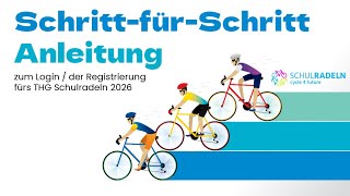 Schulradeln 2026 am THG: So nimmst Du teil! - Login-/Registrierungs-Anleitung