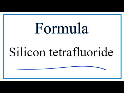 Video: Kokia yra Disilicon Hexabromide formulė?