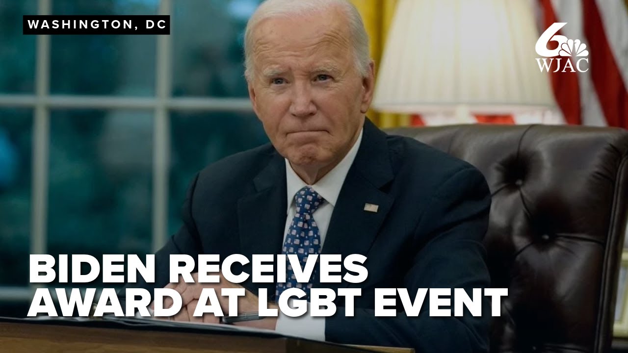 ПОЛНЫЙ: Бывший президент Байден получил награду от LGBTQ+ Victory Institute