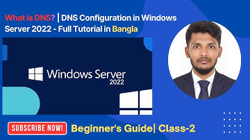 What is DNS? DNS Configuration in Windows Server 2022 || Full Tutorial in Bangla