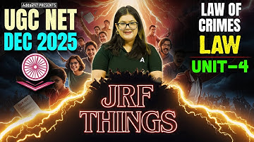 UGC NET Law | UGC NET Unit 4 Law Of Crimes | UGC NET Law Preparation By Diksha Ma