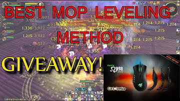 FASTEST WAY TO LEVEL IN MOP AND RAZER NAGA GIVEAWAY! (1/2)
