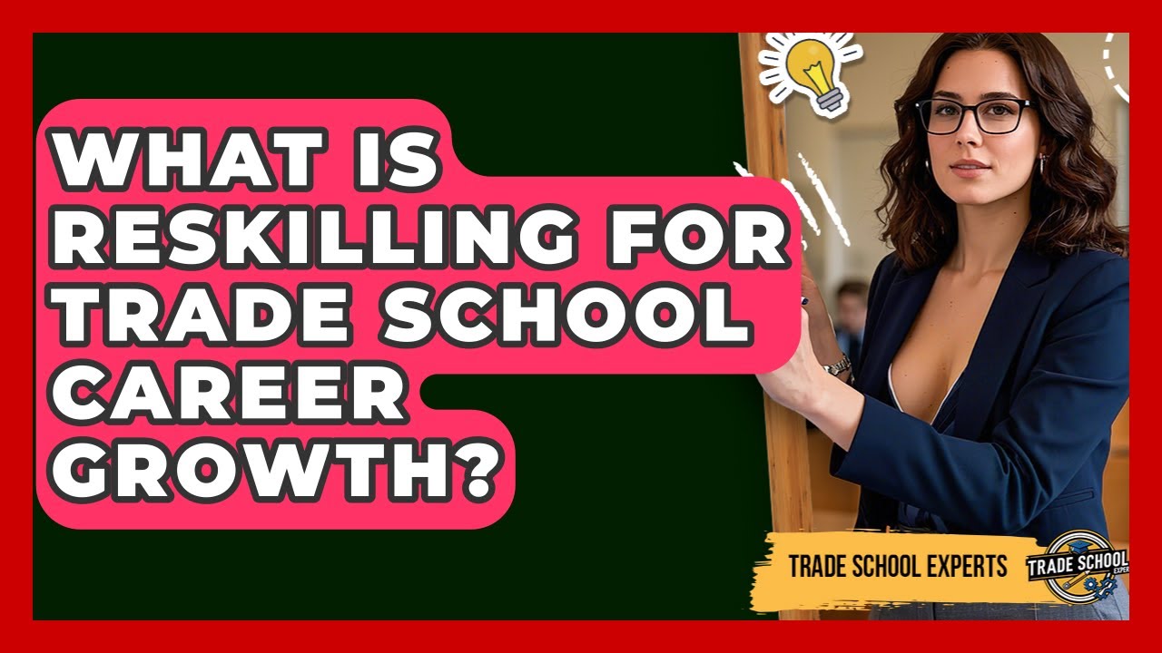 What Is Reskilling For Trade School Career Growth? - Trade School Experts