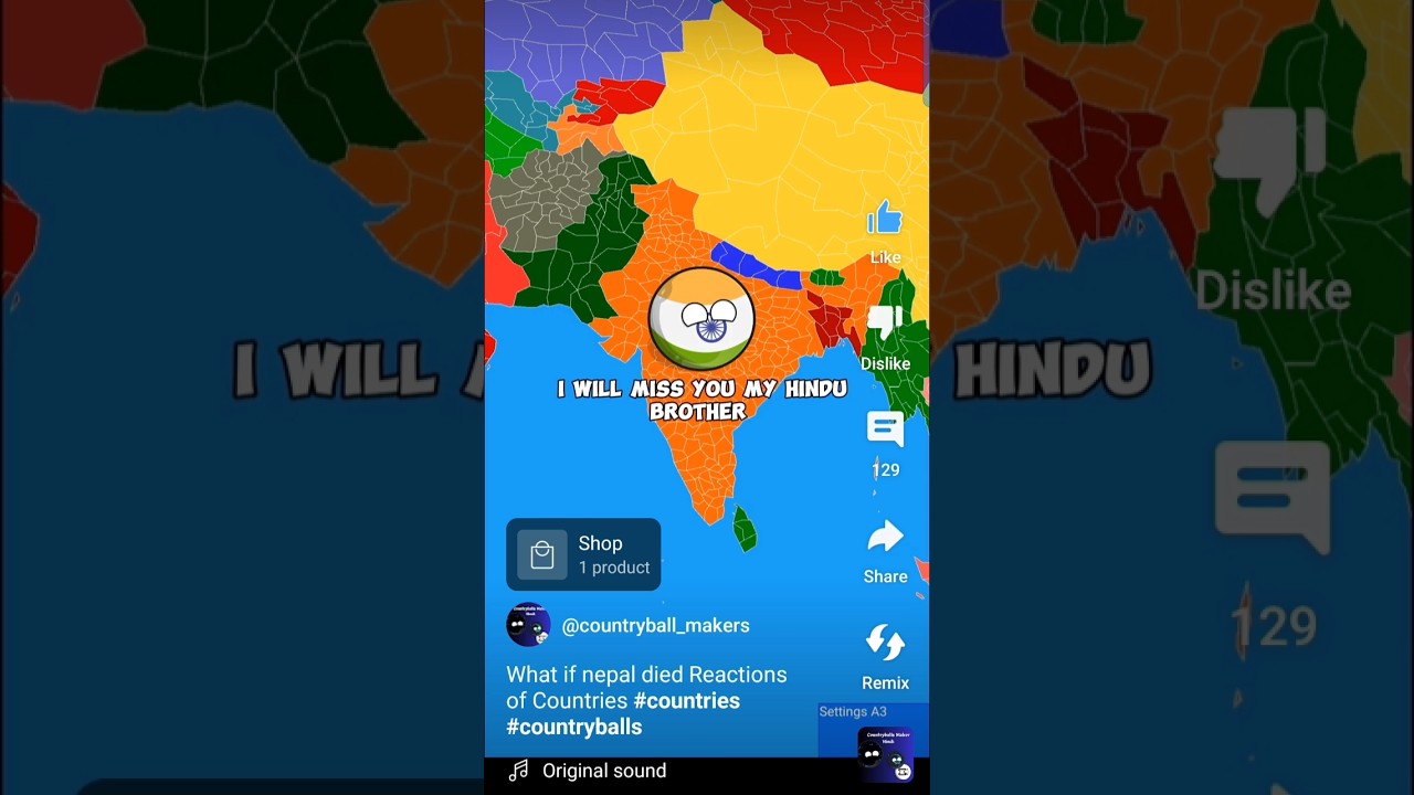 🇳🇵Nepal died reaction of difran country