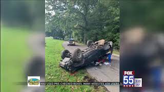 Kosciusko County Rollover Crash