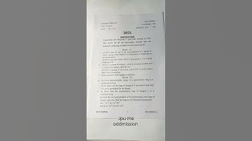 math honours //paper-6// part-3 questions paper (2018-2021) session || JP University Chhapra ||