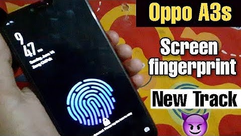 How to use screen Fingerprint lock on Oppo a3s | Screen Fingerprint Oppo | Najaf Technical Pk